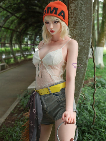 F746-166cm/5ft5 38kg D Cup Life Size Young Girl Silicone Sex Doll | MD Doll