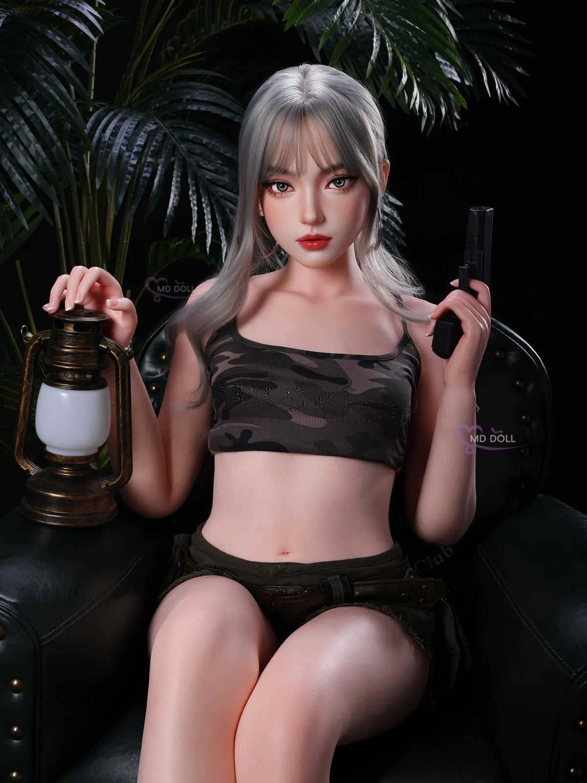 F5318-153cm/5ft0″ 31kg  B Cup  Full Size Real Silicone Life Like Sex Doll | MD Doll