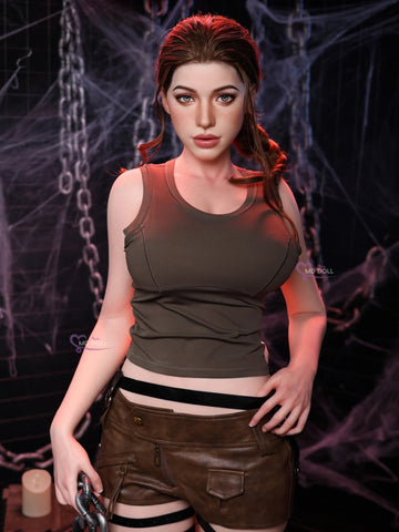 F5327-166cm/5ft5 35kg  F Cup BBW Realistic Life Size Silicone Sex Doll  | MD Doll