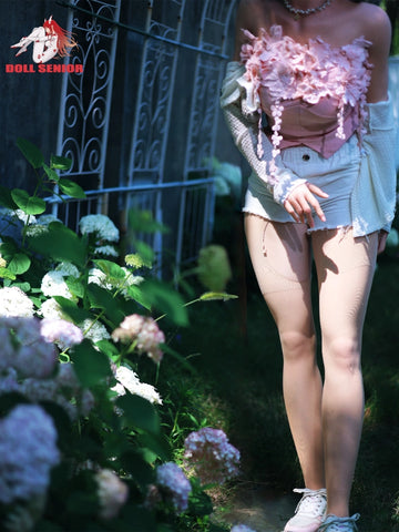 F7657- 165cm(5ft4)-35kg B Cup Silicone ROS Flat Chest Asian Sex Doll丨Doll senior