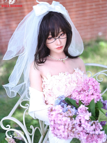 F7657- 165cm(5ft4)-35kg B Cup Silicone ROS Flat Chest Asian Sex Doll丨Doll senior