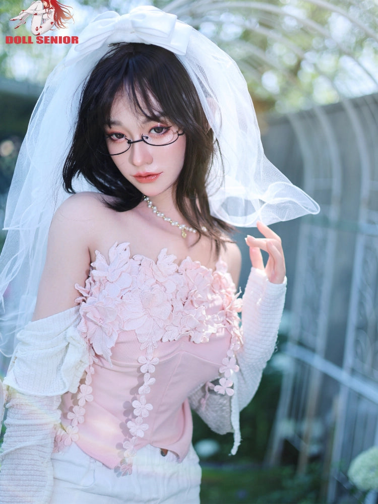 F7657- 165cm(5ft4)-35kg B Cup Silicone ROS Flat Chest Asian Sex Doll丨Doll senior