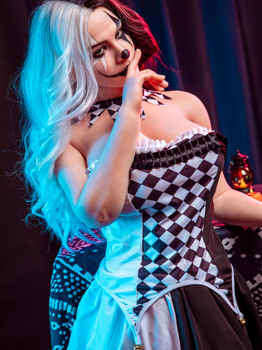 F4009-163cm/5ft3 G Cup Oksana Halloween Silicone Sex Doll | Starpery Doll