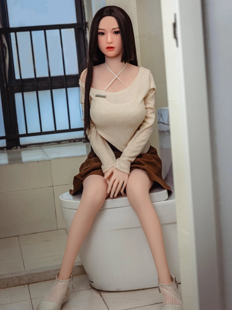 F5228-160cm(5ft3) 33.5kg D Cup June Best Affordable TPE Sex Doll |Galaxy