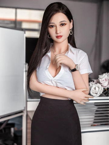 F3496-165cm(5f4)-34kg I Cup Big Breast   Silicone Head Sex Doll | Aibei Doll