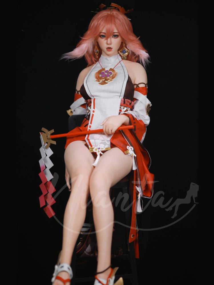 F2513-164cm(5.4ft)/36kg E Cup Miko Yatsura ROS Silicone Sex Doll【In Stock USA 】｜Nianta Doll