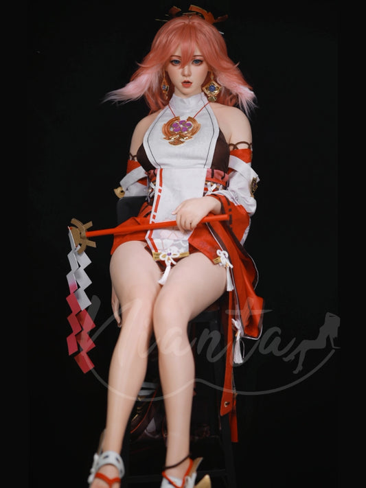 F2513-164cm(5.4ft)/36kg E Cup Miko Yatsura ROS Silicone Sex Doll【In Stock USA 】｜Nianta Doll