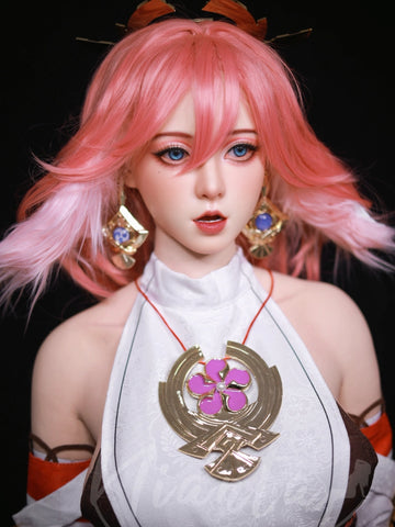 F2513-164cm(5.4ft)/36kg E Cup Miko Yatsura ROS Silicone Sex Doll【In Stock USA 】｜Nianta Doll