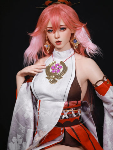 F2513-164cm(5.4ft)/36kg E Cup Miko Yatsura ROS Silicone Sex Doll【In Stock USA 】｜Nianta Doll