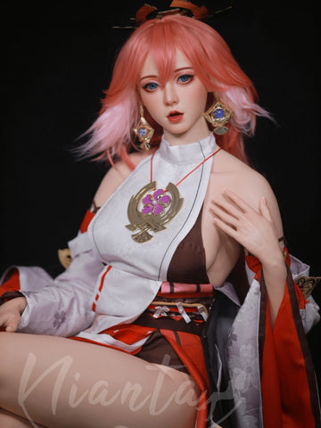 F2513-164cm(5.4ft)/36kg E Cup Miko Yatsura ROS Silicone Sex Doll【In Stock USA 】｜Nianta Doll