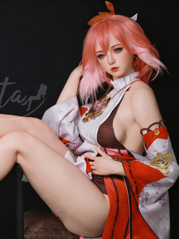 F2513-164cm(5.4ft)/36kg E Cup Miko Yatsura ROS Silicone Sex Doll【In Stock USA 】｜Nianta Doll