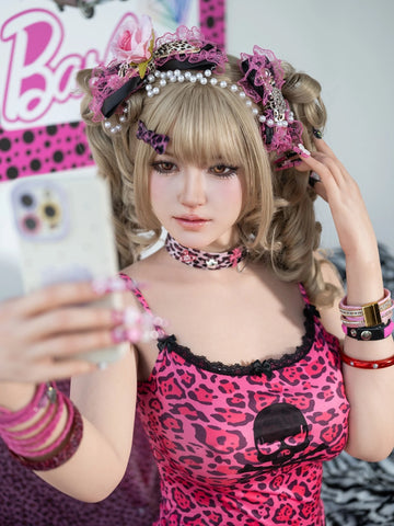F6282—162cm/5.3ft-38kg E Cup Realistic Japanese Sex Doll with Blond Hair - TOP-CYDOLL