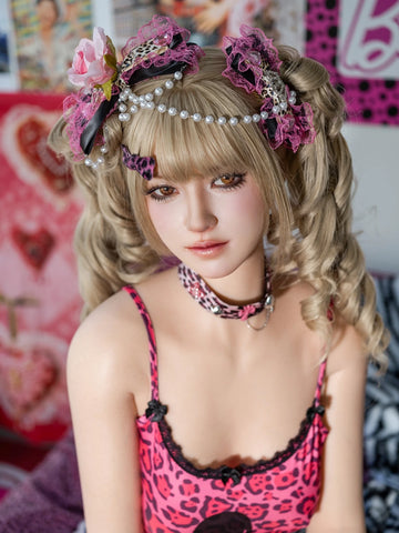 F6282—162cm/5.3ft-38kg E Cup Realistic Japanese Sex Doll with Blond Hair - TOP-CYDOLL