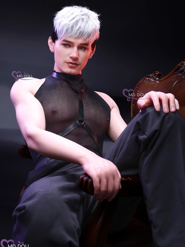 Male Sex Doll with 14cm & 17cm Detachable Vibrating Penis