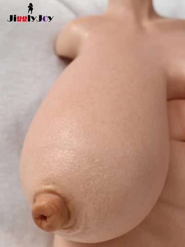 T1022-71cm-25.5kg R Cup Full Silicone BBW Torso Sex Doll with Head Melania｜Jigglyjoy