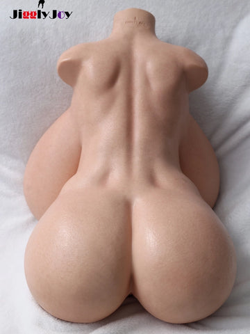 T1022-71cm-25.5kg R Cup Full Silicone BBW Torso Sex Doll with Head Melania｜Jigglyjoy