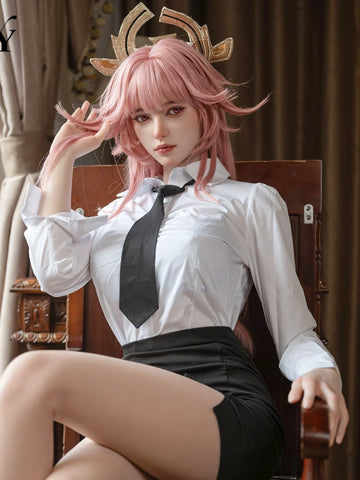 F5814—168cm/5ft5-35kg F Cup Asian Silicone Realistic Sex Doll  | TOP-CYDOLL