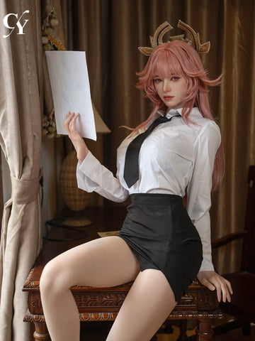 F5814—168cm/5ft5-35kg F Cup Asian Silicone Realistic Sex Doll  | TOP-CYDOLL