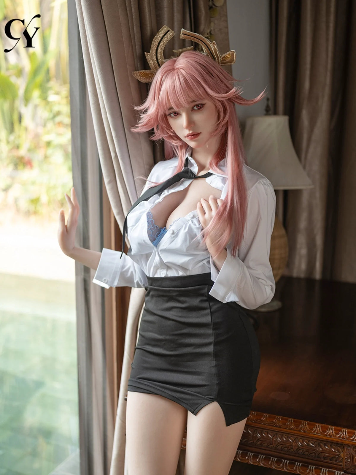 F5814—168cm/5ft5-35kg F Cup Asian Silicone Realistic Sex Doll  | TOP-CYDOLL