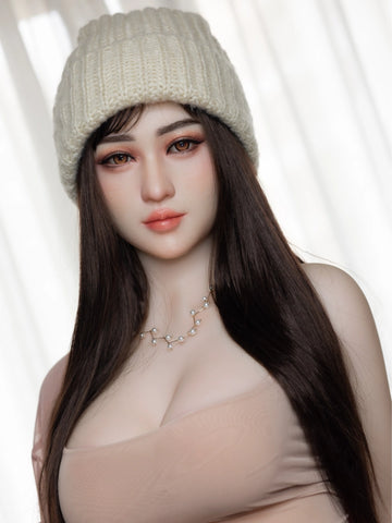 F3469-158cm(5f2)-33kg E Cup  Medium breast Silicone Head | Aibei Doll