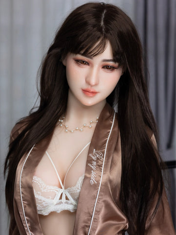 F3469-158cm(5f2)-33kg E Cup  Medium breast Silicone Head | Aibei Doll
