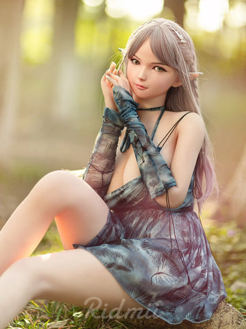 F8509-163cm/36kg D Cup Silicone Head TPE Body Full Size Adult Sex Doll Aggie | Ridmii