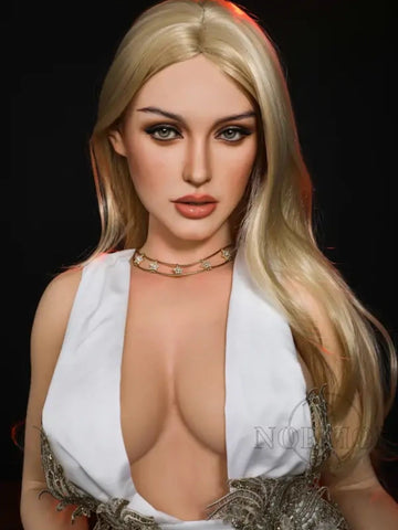 F2264-163cm F Cup Cara Blonde Silicone Sex Doll  ｜Normon doll