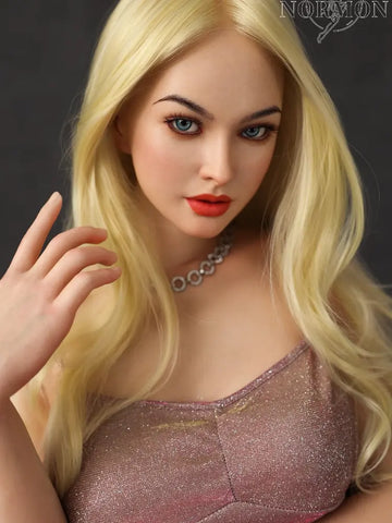 F2274-165cm D Cup Lora Blonde Silicone Sex Doll  ｜Normon doll