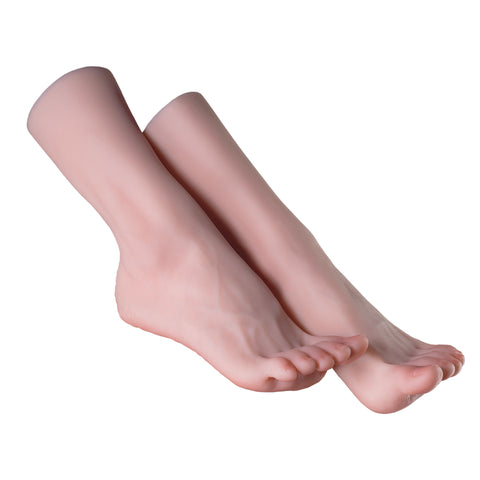 V31 - Ultra-Soft Silicone Feet — Real Feel Footjob Sex Toy with Foot Sex