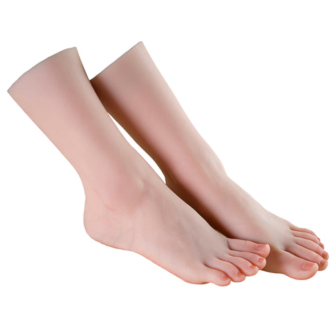 V32 - Ultra-Soft Silicone Feet — Real Feel Footjob Sex Toy with Foot Sex