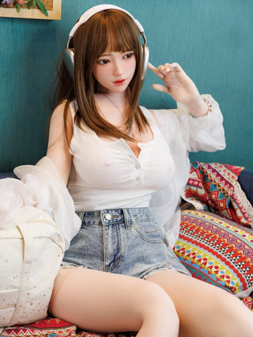 F7756-171cm/5ft6-33kg D Cup Sexy Silicone Most Realistic Sex Doll with weight reduction 4.2｜Starpery Doll