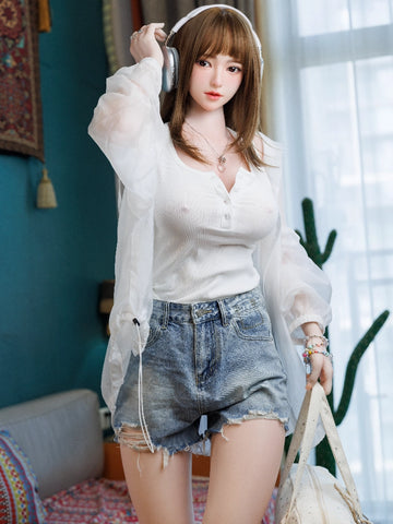 F7756-171cm/5ft6-33kg D Cup Sexy Silicone Most Realistic Sex Doll with weight reduction 4.2｜Starpery Doll