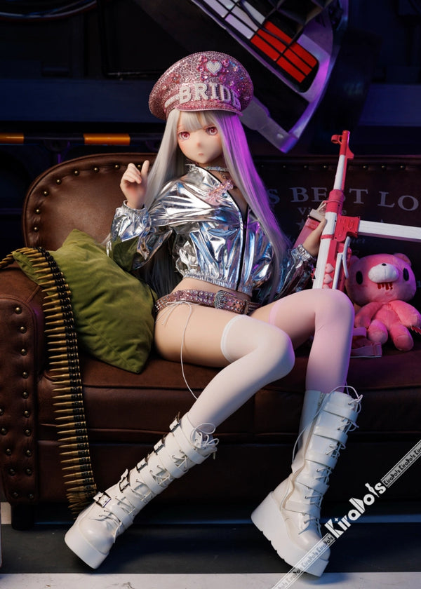 F8649—150cm/4ft9-29kg A Cup Silicone Female Anime Sex Doll Tsumugi | Kiradols