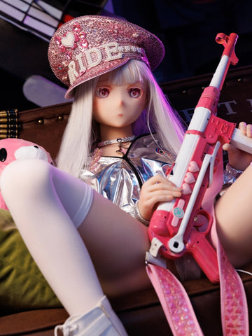 F8649—150cm/4ft9-29kg A Cup Silicone Female Anime Sex Doll Tsumugi | Kiradols