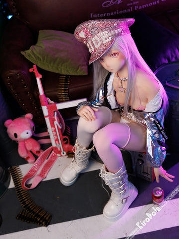 F8649—150cm/4ft9-29kg A Cup Silicone Female Anime Sex Doll Tsumugi | Kiradols