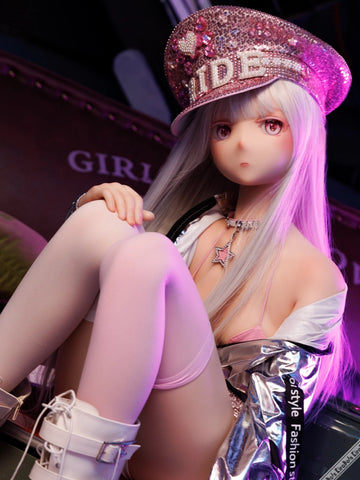 F8649—150cm/4ft9-29kg A Cup Silicone Female Anime Sex Doll Tsumugi | Kiradols