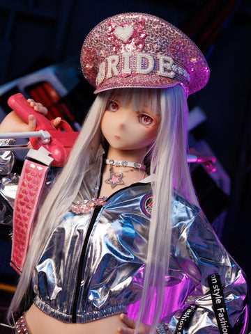 F8649—150cm/4ft9-29kg A Cup Silicone Female Anime Sex Doll Tsumugi | Kiradols