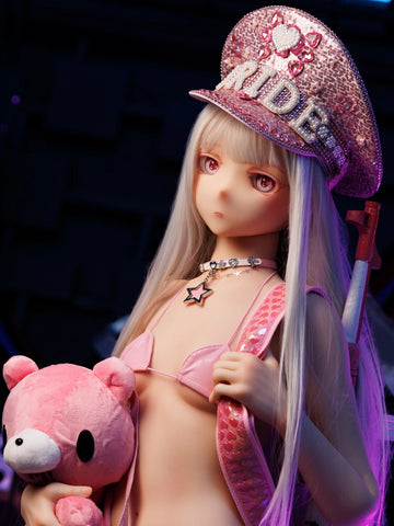 F8649—150cm/4ft9-29kg A Cup Silicone Female Anime Sex Doll Tsumugi | Kiradols