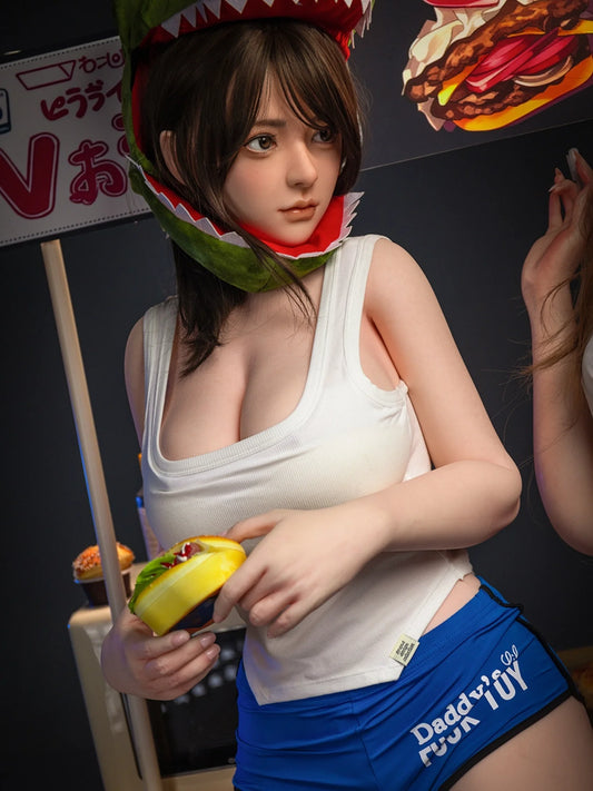 F5760—164cm/5ft4-36kg G Cup Silicone Asian  Sex Doll  | Firefly Diary