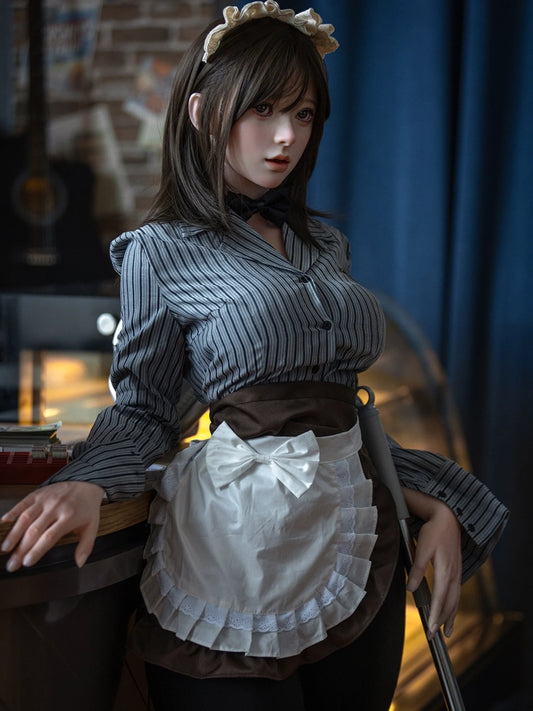 F5763—159cm/5ft2-37kg E Cup Silicone Asian Sex Doll  | Firefly Diary