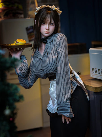 F5763—159cm/5ft2-37kg E Cup Silicone Asian Sex Doll  | Firefly Diary
