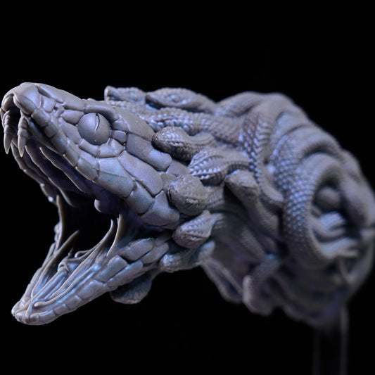 P379-3.32 lbs Snake Girl Medusa Hentai Onahole Silicone Hentai Sex Toys Pussy | MRL