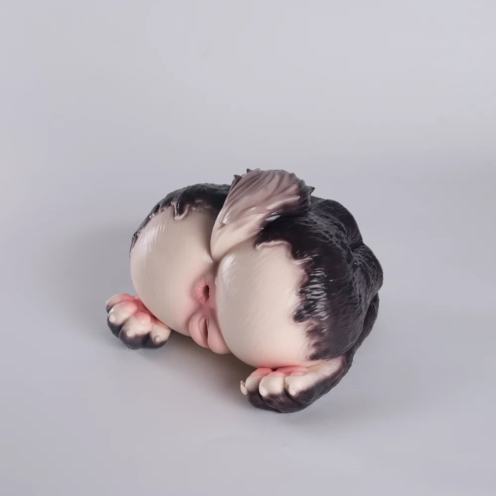 A352-8.3LB-SiliconeWolf Ass Furry Sex Doll Torso
