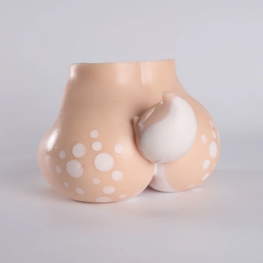A351-7.7LB-Silicone Deer Ass Furry Sex Doll Torso Ass Pussy | MRL