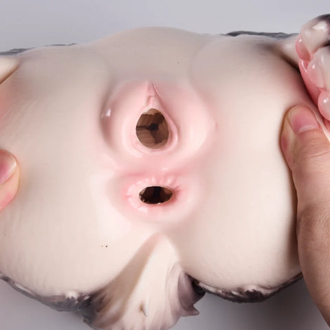 A351-7.7LB-Silicone Deer Ass Furry Sex Doll Torso | MRL