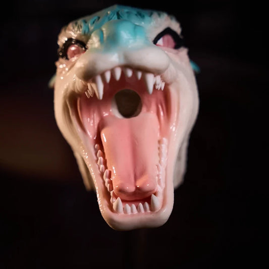 P382-2.4LB-Dragon Head Silicone Hentai Anime Pocket Pussy Male Masturbator | MRL