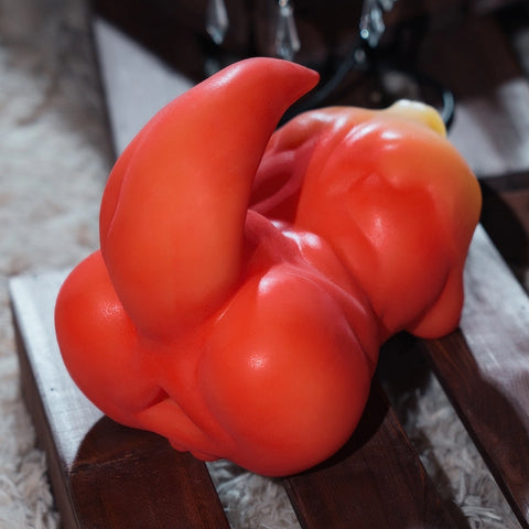 P111-3.86 LBS Muscle Tail Anime Fake Pussy Silicone Tomboy Furry Hentai Sex doll | MRL