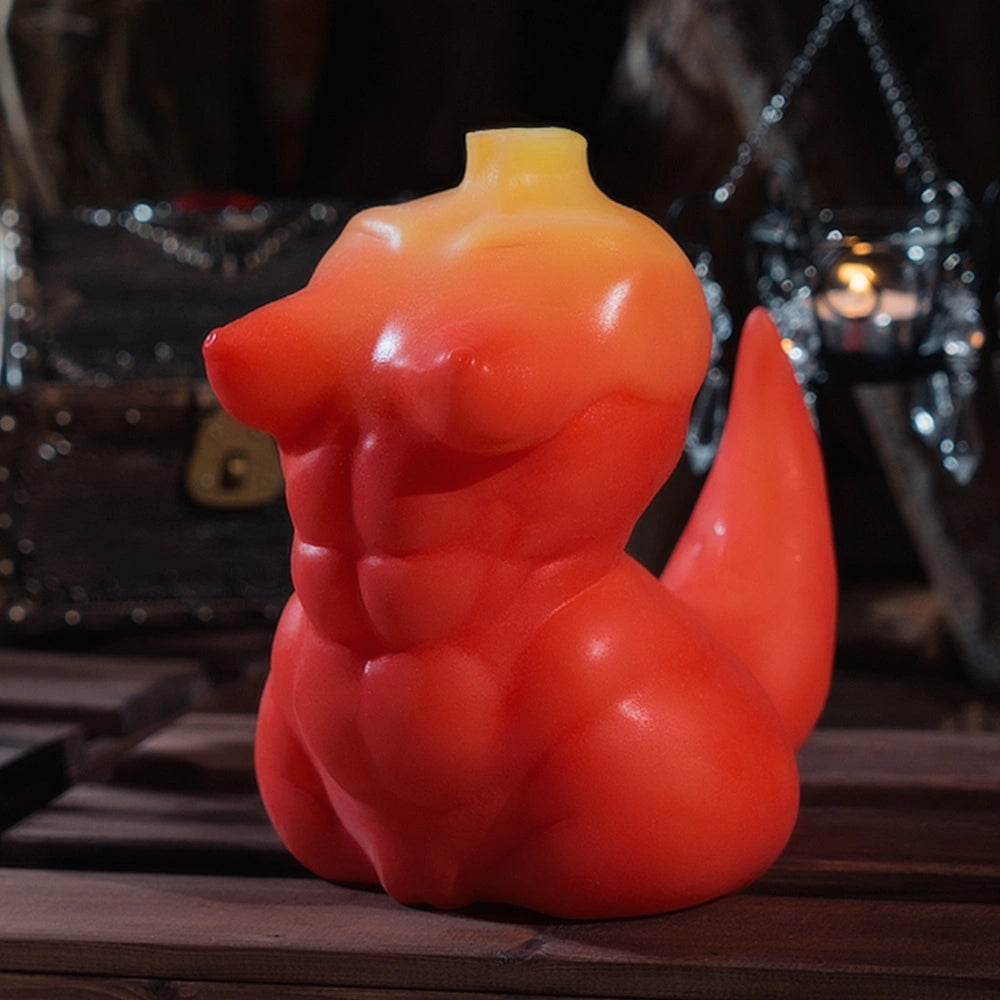 P111-3.86 LBS Muscle Tail Anime Fake Pussy Silicone Tomboy Furry Hentai Sex doll | MRL