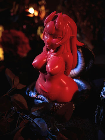 P381-2.2lbs Meru The Succubus Onahole Fake Pussy Silicone Anime Hentai Sex Doll | MRL