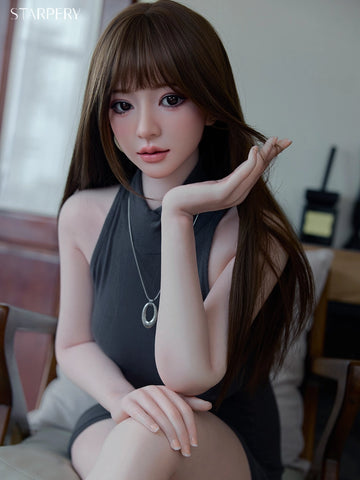F7714-171cm/5ft6-33kg D Cup Sexy Silicone Most Realistic Sex Doll Snow with weight reduction 4.2｜Starpery Doll